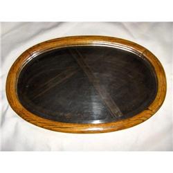  Oak Oval, Beveled  Mirror #1349617