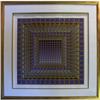 Image 1 : Framed Vasarely   Untitled, S/N #1365708