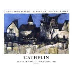 Cathelin   Galerie Ste Placide, 1957 #1365725