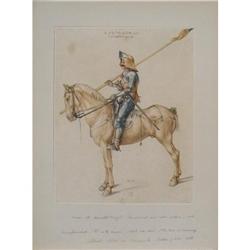 Durer   A Mounted Knight #1365741