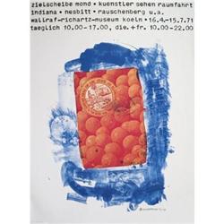 Rauschenberg  Lithograph Oranges, 1969 #1365759