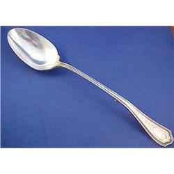 Button Back sterling Platter or Stuffing Spoon #1366015