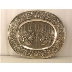 Vienese Silver Ceremonial Platter #1366043