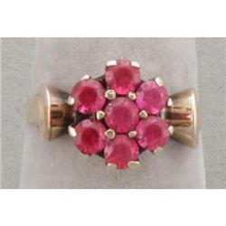 Retro rose gold ring #1366069