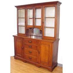 Wonderful Country Oak Welsh Dresser or Cabinet #1366110