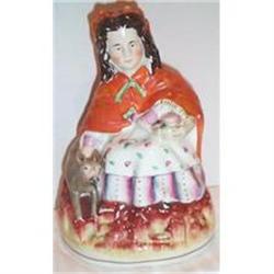 Vintage Staffordshire Red Riding Hood Figurine #1366184