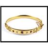 Image 1 : 15K Yellow Gold Bangle Bracelet #1366186