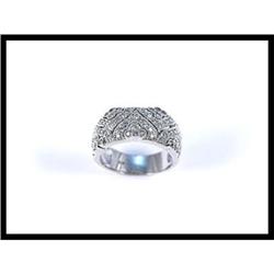 14K White Gold Diamond Ring #1366198