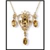 Image 1 : Victorian Style Citrine Necklace #1366209