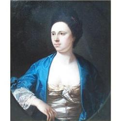 Portrait of a Lady  by English School 18th #1366226