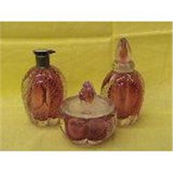 Murano glass (perfume) vanity set #1366231