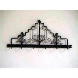 French Antique Cast Iron Rack #1366257