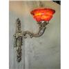 Image 1 : A pair of alabaster and bronze sconces #1366382