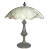 Image 1 : Table Lamp Bronze and Alabaster #1366400