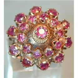 RUBY Harem Princess Ring 14k #1366493