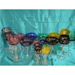 Crystal Stemmed Glassware #1366502