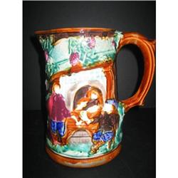 French Ceramic or Majolica Pitcher #1366537