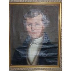 English Georgian oil portrait of a gentleman #1366658