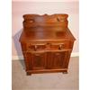 Image 1 : Walnut Victorian Washstand #1376828