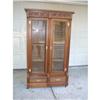 Image 1 : Victorian Walnut 2 Door Bookcase #1376837
