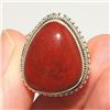 Image 1 : STERLING SILVER RARE RED JASPER Ring Sz 7 WOW #1377229