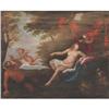 Image 1 : Venus Cherubs and Satyr, Italian School 18th C #1377372