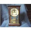 Image 1 : Bronze and Crystal Ansonia Clock from beginning#1377477