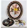 Image 1 : FRAMED BUTTERFLY SPECIMEN PICTURES (THREE) LOT