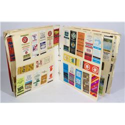 MATCHBOOK COVERS LARGE BINDER FULL VINTAGE