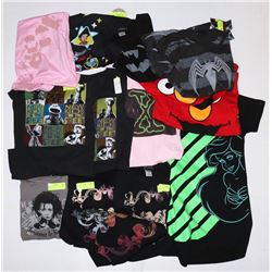 LOT OF 15 ASSORTED SIZE/ STYLE WOMENS T-SHIRTS
