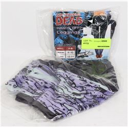 NEW WALKING DEAD "HANDS OFF" LEGGINGS