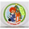 Image 1 : 1977 RAGGEDY ANN CHRISTMAS COLLECTORS PLATE