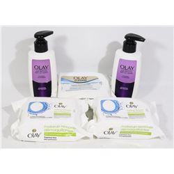 OLAY FACE CLEANSER AND MAKE UP REMOVER WIPES