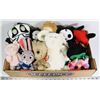 Image 1 : FLAT OF ASSORTED TY AND OTHER PLUSH TOYS