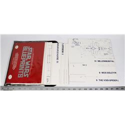 VINTAGE STAR WARS BLUEPRINTS SET
