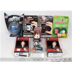 FLAT OF ASSORTED TOYS AND POP CULTURE COLLECTIBLES