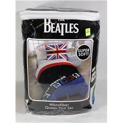 NEW QUEEN SIZE BEATLES BEDDING SET