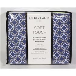 NEW KING SIZE MICROFIBER SHEET SET
