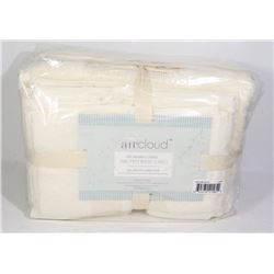 NEW AIR CLOUD 6PC TOWEL SET, 100% LONG STAPLE