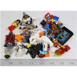 BAG WITH 20 LEGO PEOPLE