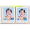 Image 1 : 1983 JARI KURRI RED ROOSTER CARD X 2