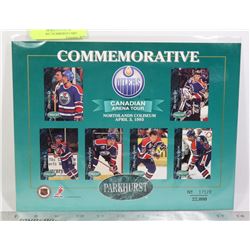 COMMEMORATIVE OILER PARKHURST NUMBERED CARD