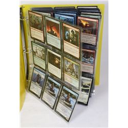 180 MAGIC THE GATHERING CARDS IN BINDER