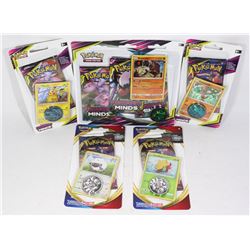 X5 POKEMON SEALED CHECKLANE PACKS