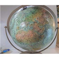 23)  TOPOGRAPHICAL 12" DIAMETER OCEAN