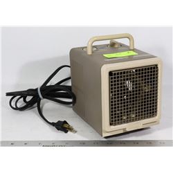 TITAN SMALL SPACE HEATER - 2-SPEED FAN,