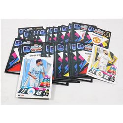 COLLECTION OF EU SOCCER 2020 CARDS SINGLES