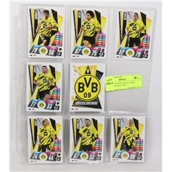 DORTMUND SOCCER EUCARDS SHEET FOOTBALL 2020
