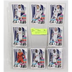TOTTENHAM HOTSPUR EU SOCCER CARDS SHEET 2020