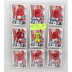 SL BENEFICA EU SOCCER CARDS SHEET 2020